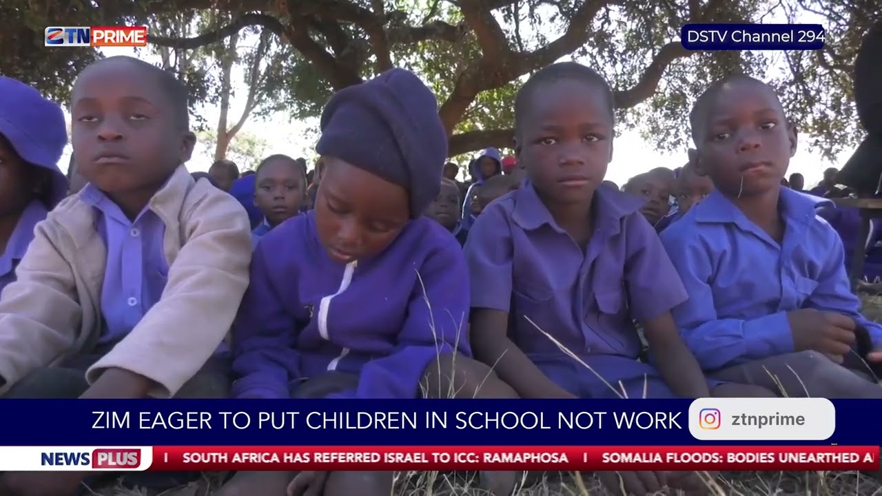 Zim eager to put children in school not work.
