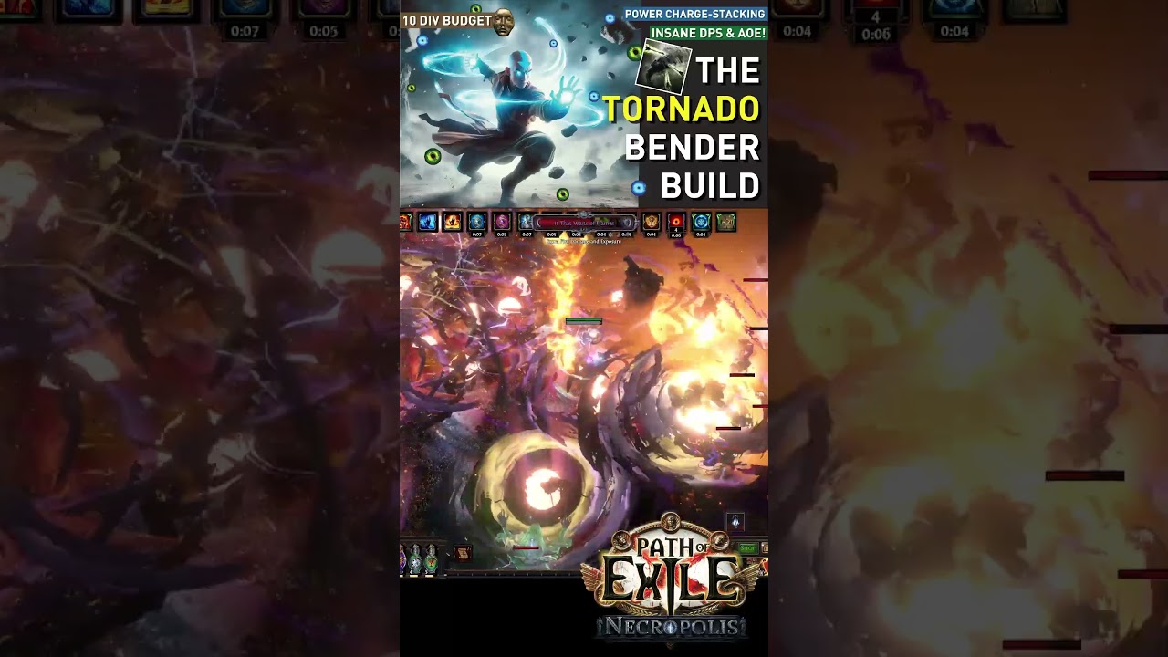 【10 Div Full-Unique】The Airbender is here! NEW Tornado Gem deals INSANE damage on a budget! 3.24