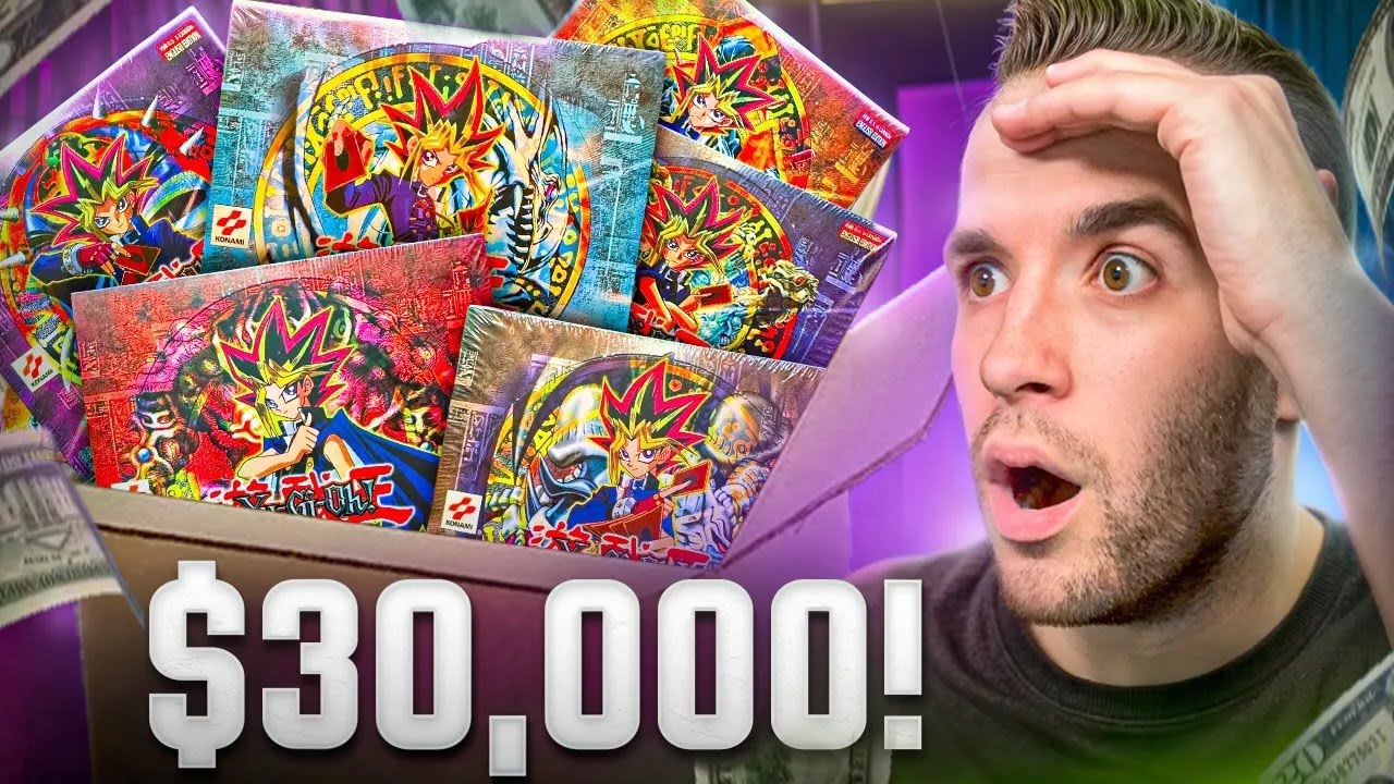 I Bought A $30,000 Yugioh Collection (INSANE BOXES!)
