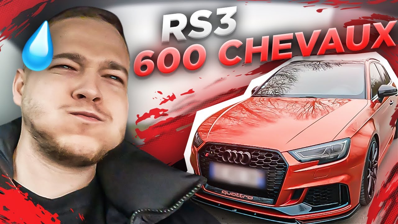 RS3 600 CV 😈🔥 J'AI FAILLI VOMIR 🤮🤢 !!! ( C'EST UNE DINGZ)