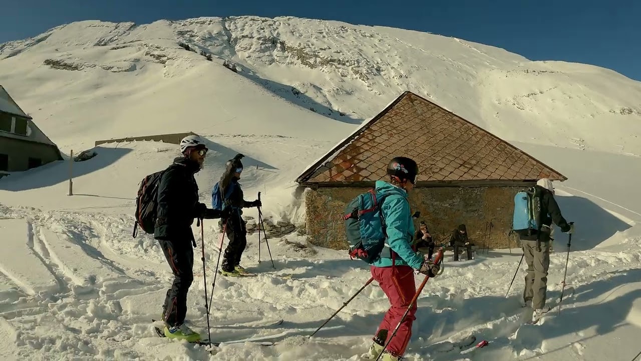 SKI DE RANDO Col de l'ARCLUSAZ BAUGES