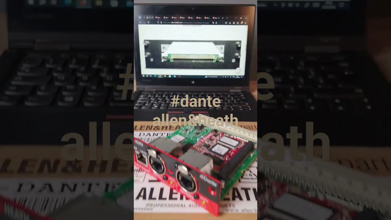 Allen Heath Dante ilive Gld Dlive Avantis