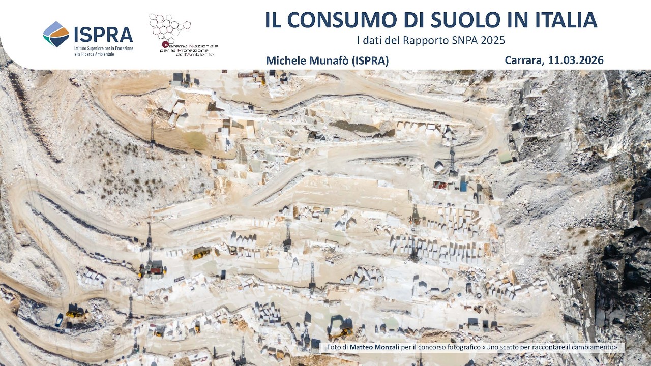 CONSUMO DI SUOLO: lo 
