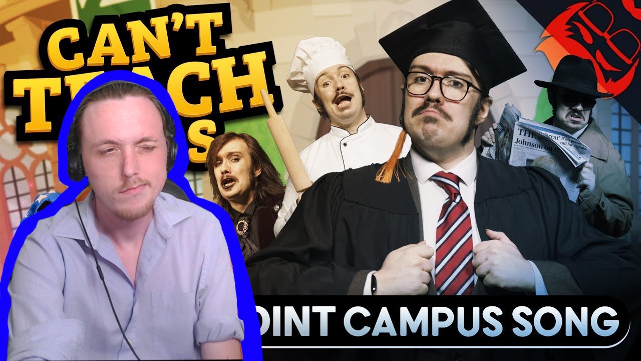 CAN'T TEACH THIS | Two Point Campus Song! (Reaction/Breakdown)