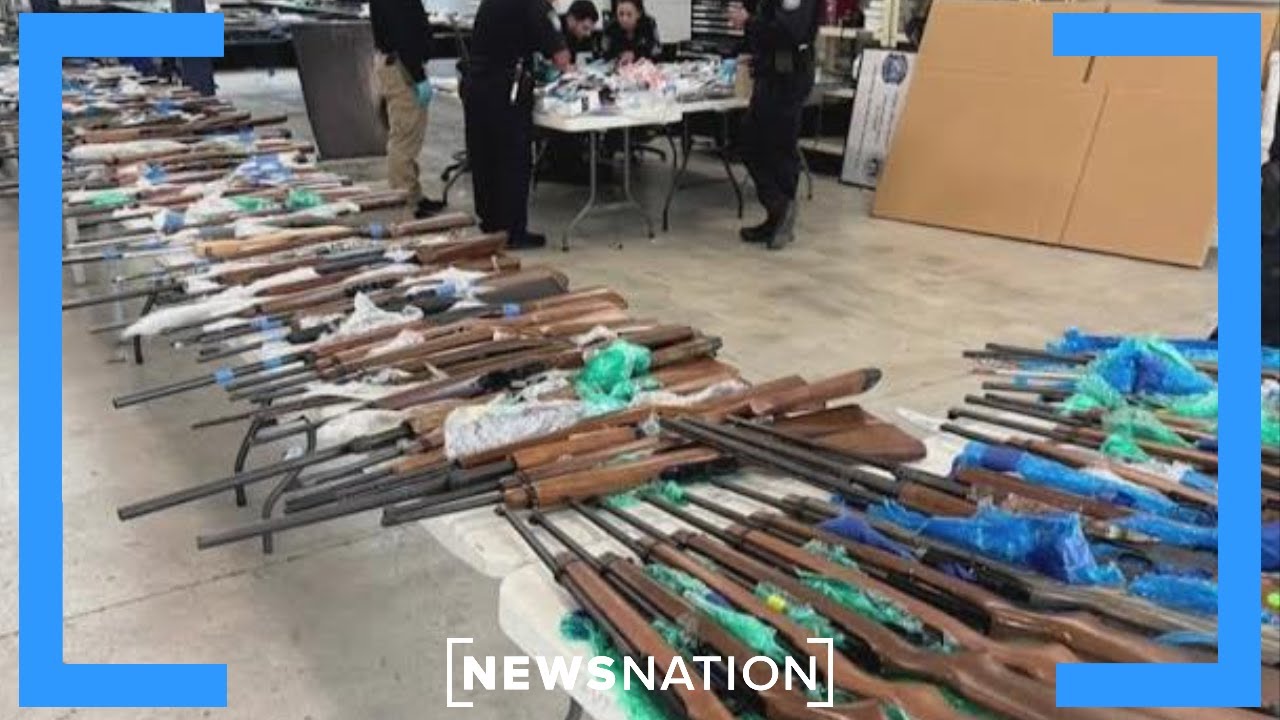 Около 400 единиц оружия изъято вблизи границы США и Мексики | NewsNation Now