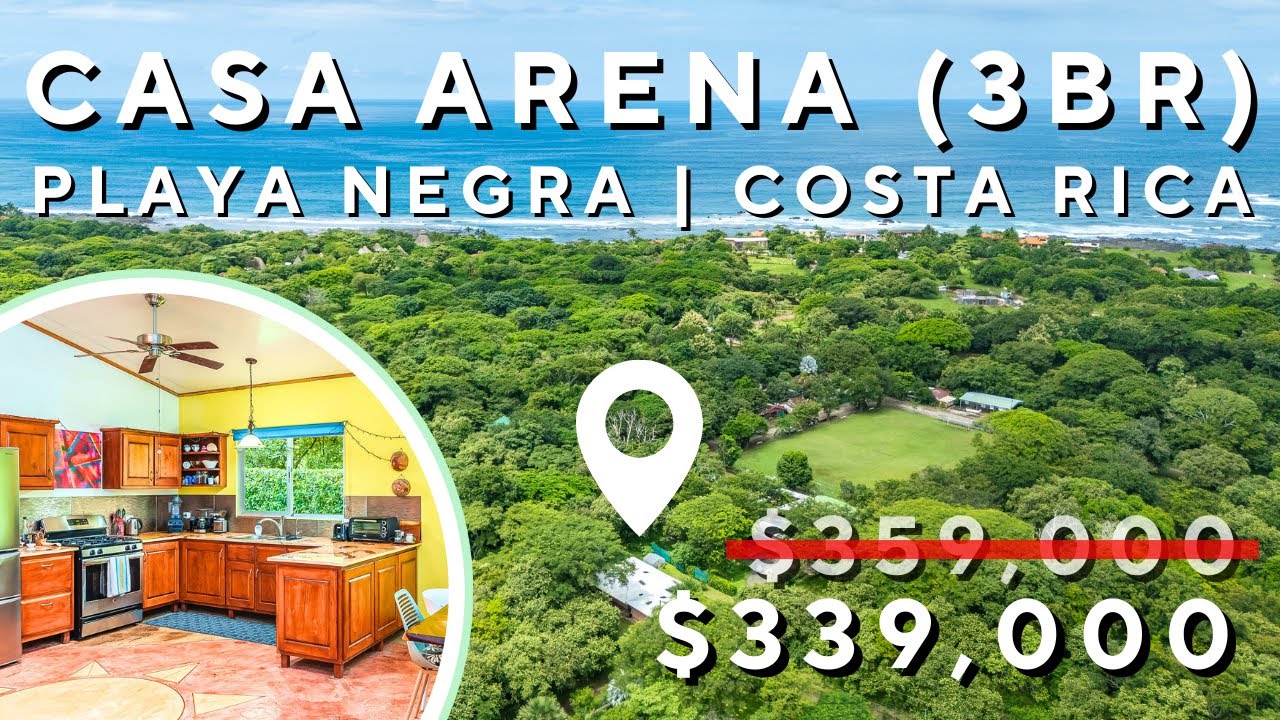 3BR Guanacaste Home at Playa Negra, Costa Rica - NOW $339k