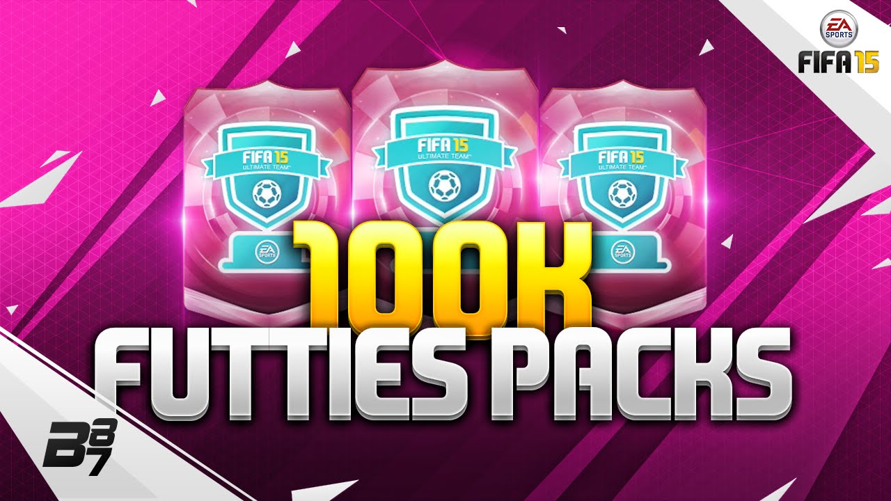 10x 100K PACKS! INSANE FUTTIES PACK OPENING!| FIFA 15