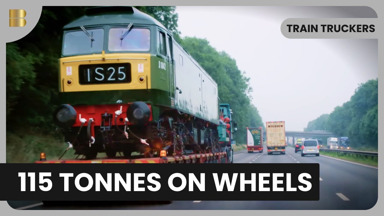 Train Truckers' Risky Haul - Train Truckers - S02 EP02 - Train Documentary