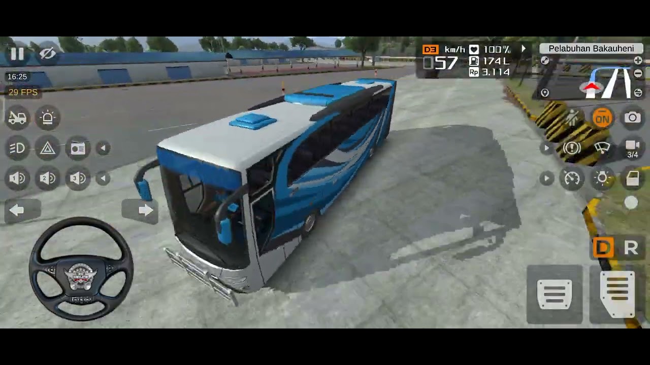 On Road 🛣️ Driving 😦 Bus 🚌🚐 || Bus Simulator Game || Gaming #simulatorgames #drivingsimulator  