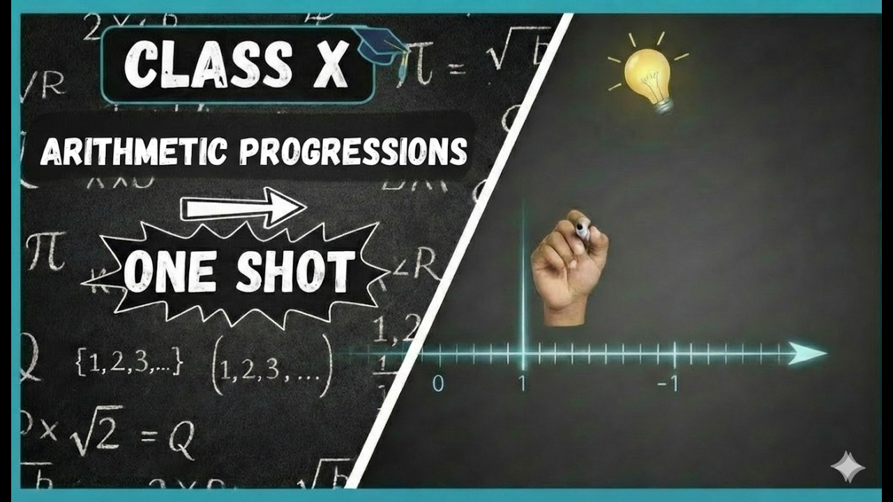 Arithmetic Progressions || Class X Maths Chapter 5 || One Shot