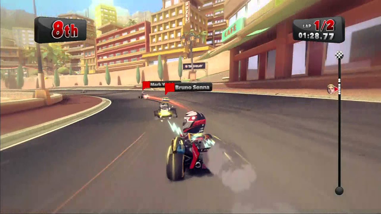 F1 Race Stars - Gameplay (Monaco)