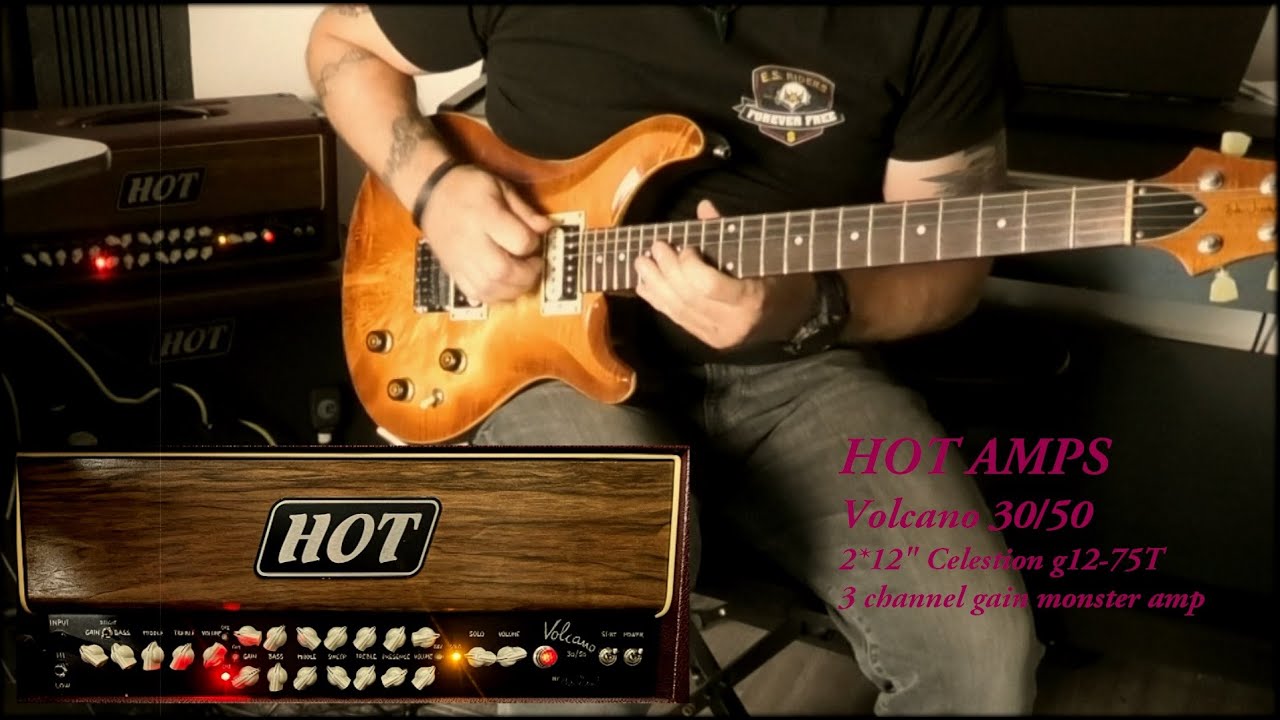 HOT Amps - Volcano 30/50 - 3 channel gain monster