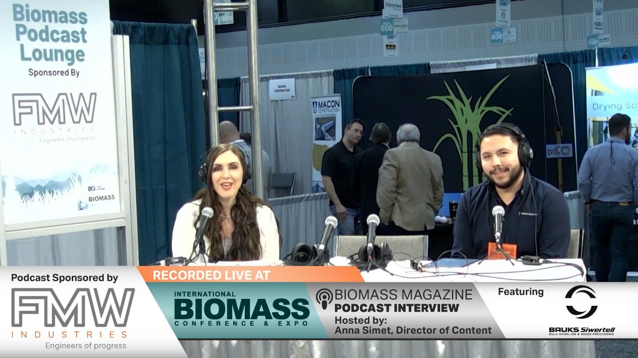 Biomass Conference Podcast Series: Live with - BRUKS SIWERTELL