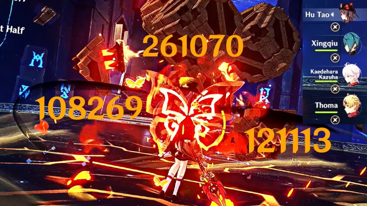 HUTAO WITH C6 THOMA IS INSANE !! |  Genshin Impact