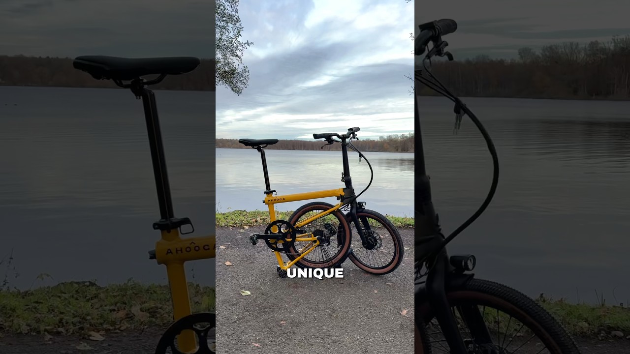 Складной электровелосипед в стиле BMX, который меня ПОТРЯС.