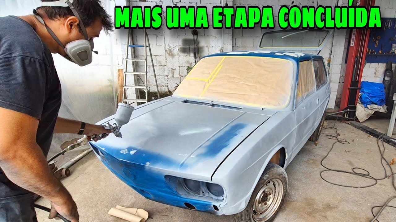 TÁ FICANDO NOVA olha que DIFERENÇA DEPOIS do PRIMER APLICADO na BRASÍLIA 