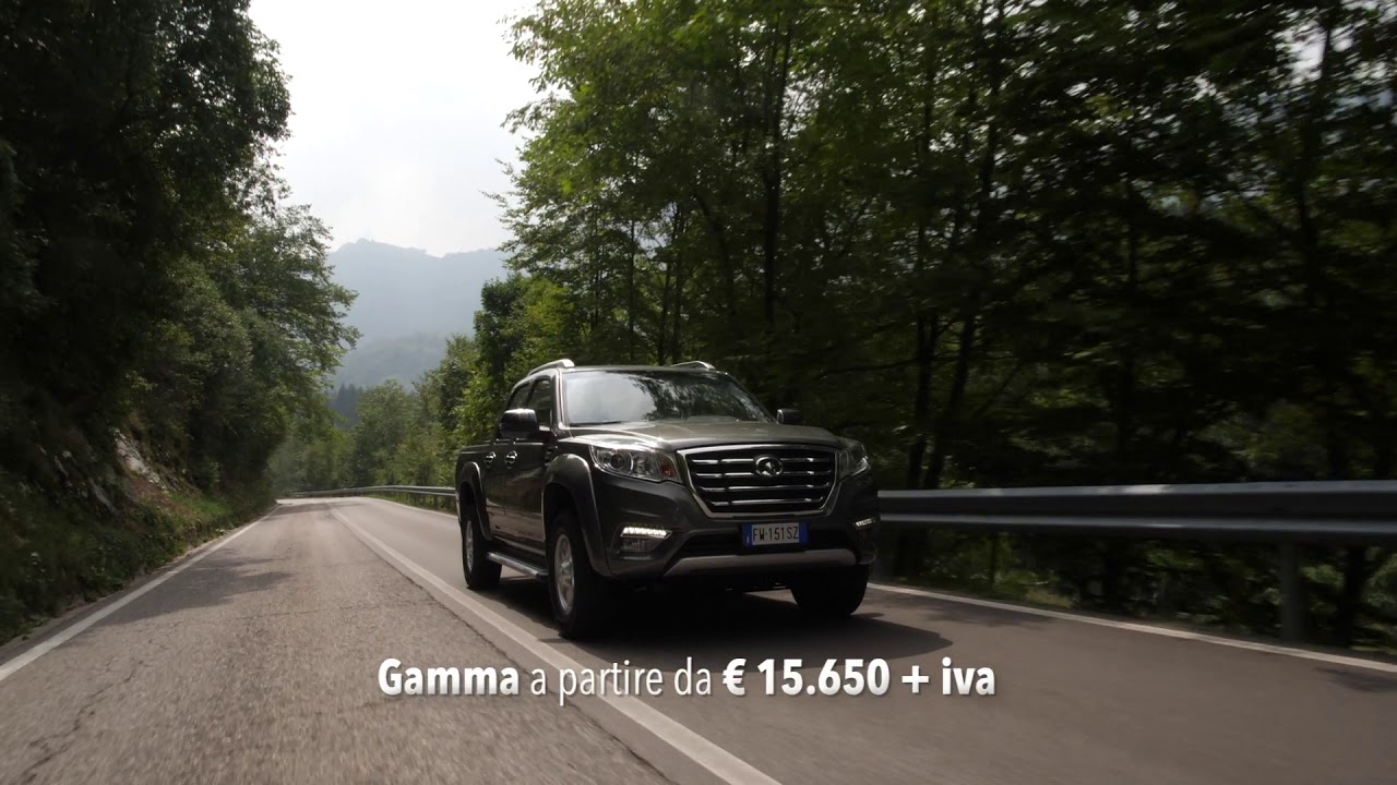 Steed6 il Pick Up GPL 4x4 Scoprilo in Eliscar concessionaria ufficiale