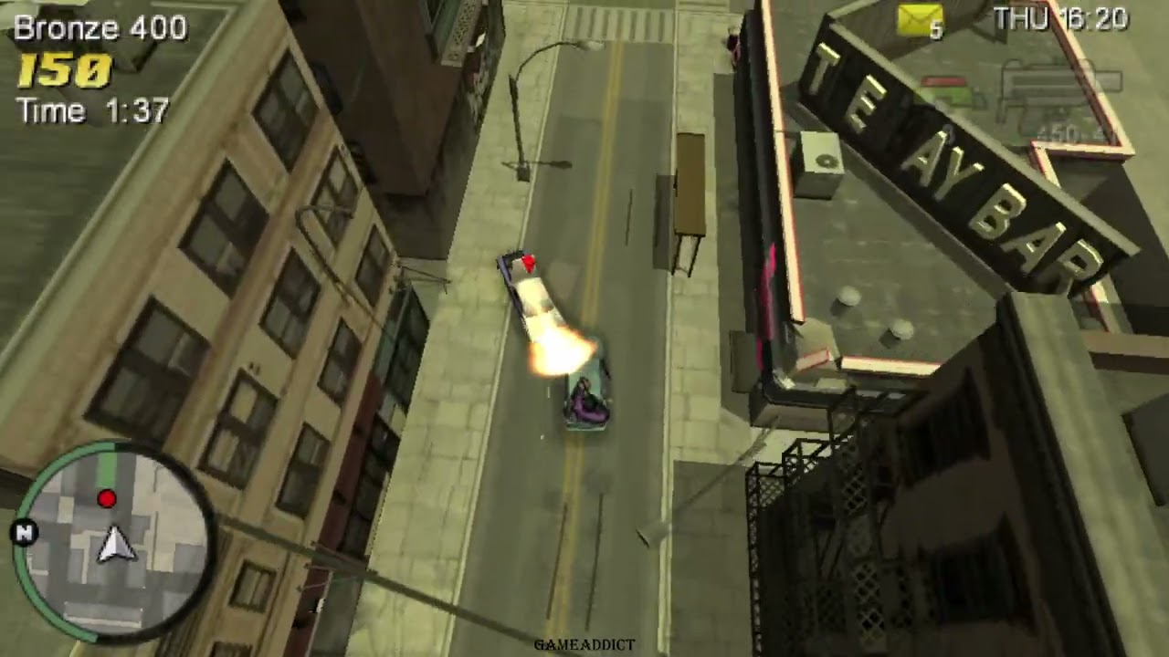 GRAND THEFT AUTO Chinatown Wars | All Riding Shotgun GOLD MEDAL With PSP Exclusive Missions