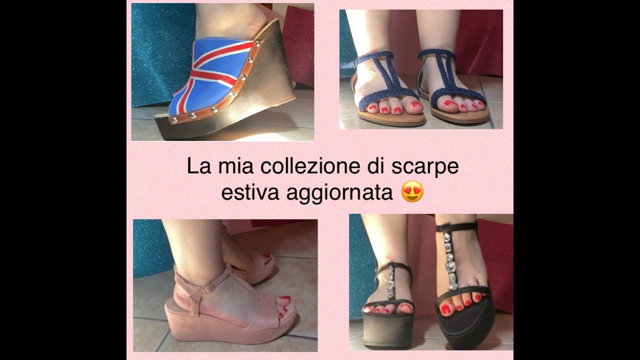 LA MIA COLLEZIONE DI SCARPE ESTIVE AGGIORNATA 2021