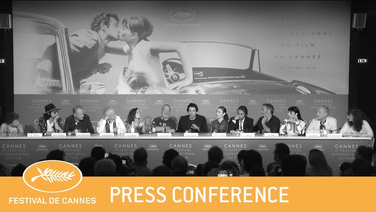 THE MAN WHO KILLED DON QUIXOTE - Cannes 2018 - Press Conférence - EV