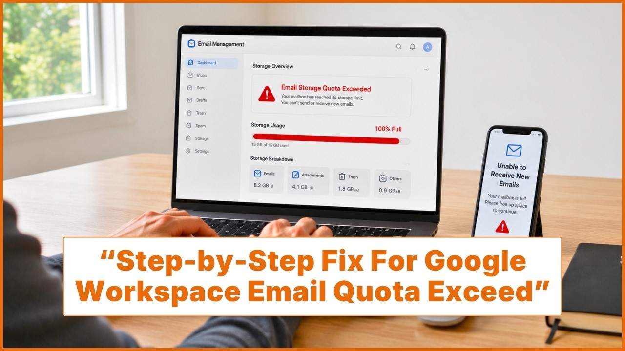 Google Workspace Email Quota Exceeded &ndash; What It Means & How to Fix It | Help Email Tales