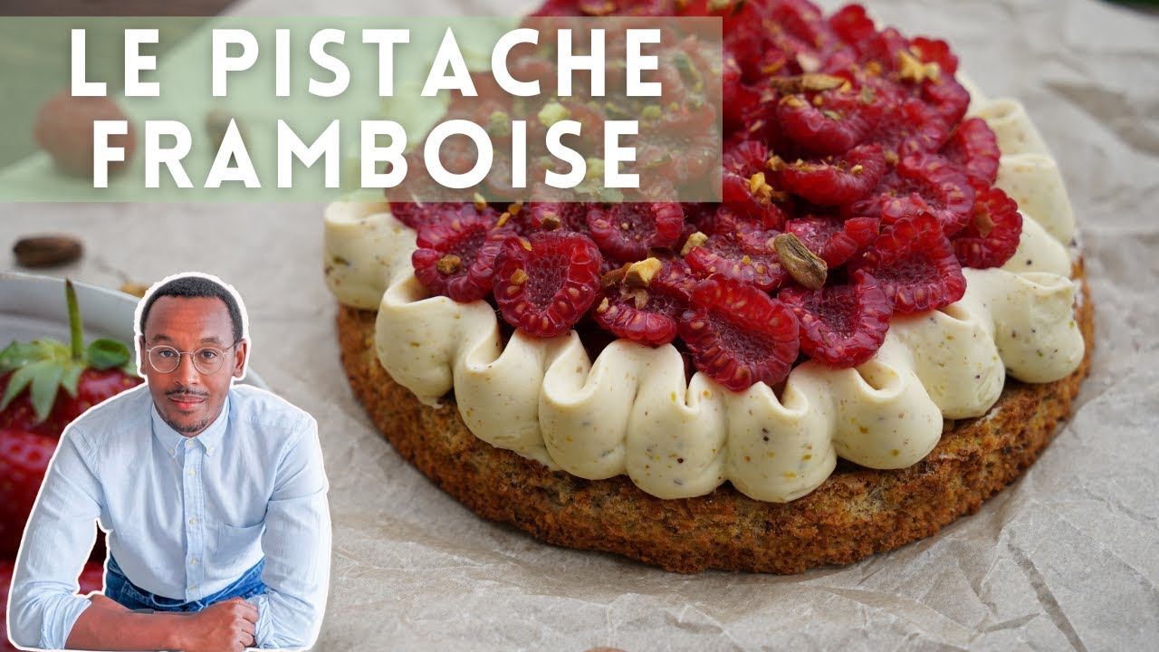 Fantastik Pistache Framboise - Recette de ma tarte à la pistache et à la framboise.