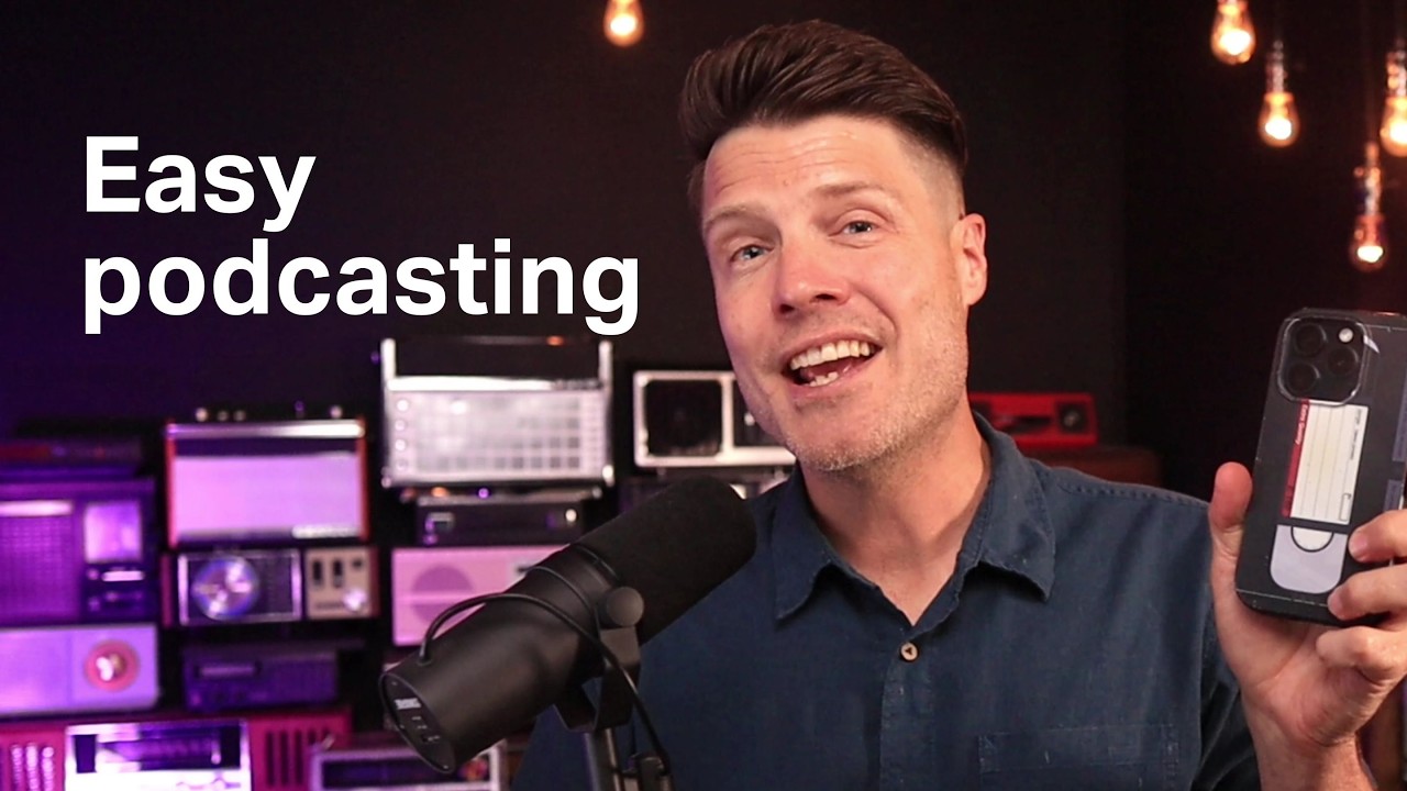 Easy podcasting: how I find an idea, record, edit, distribute my podcasts to Spotify, Apple, YouTube