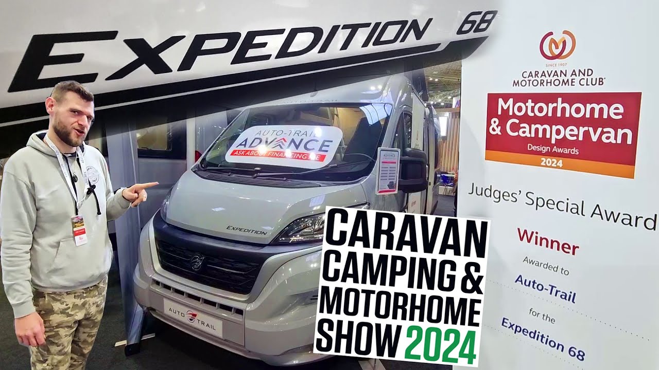 Auto-Trail Expedition 68 review & PCP scheme | Caravan Camping Motorhome Show 2024 | NEC | #vanlife