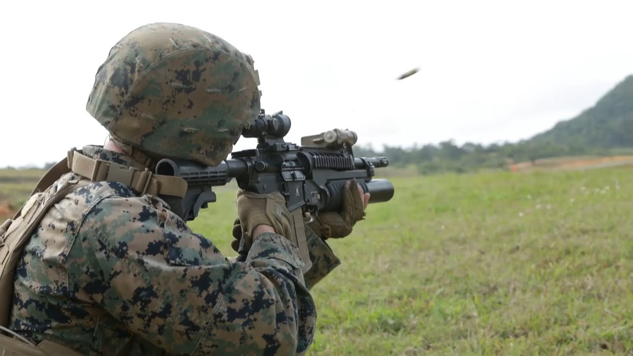 【解説】M4A1カービンの実弾射撃 31MEU