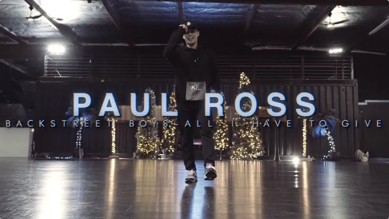 Paul Ross | Backstreet Boys - All I Have To Give | Snowglobe Perspective