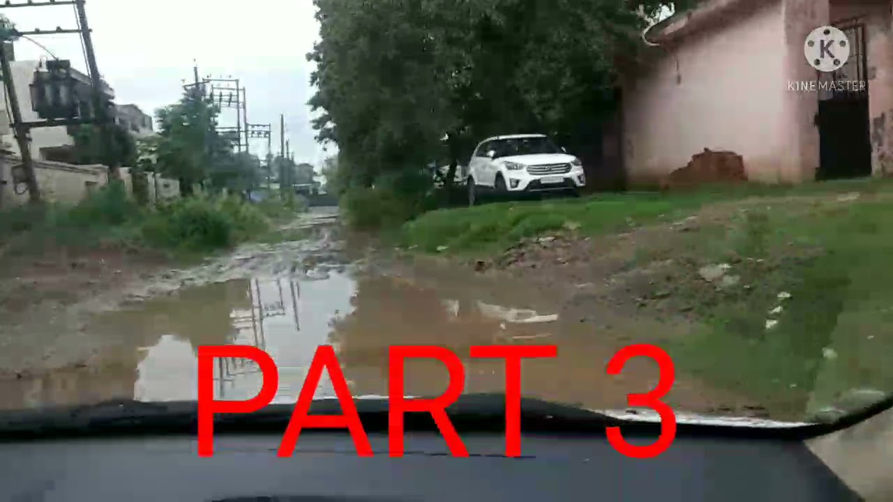 car stuck in water logging/big kharcha