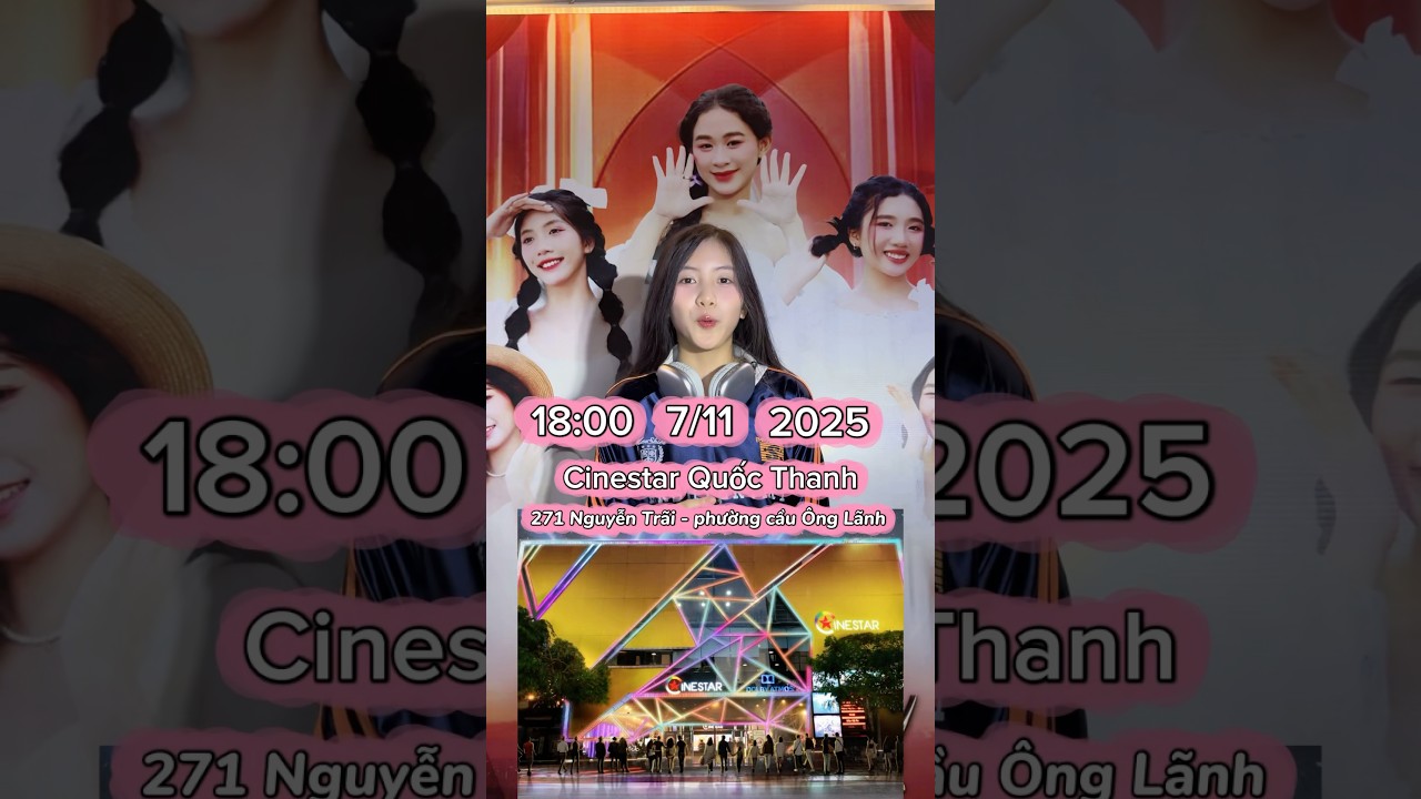 Mời c&aacute;c t&igrave;nh y&ecirc;u đến dự họp b&aacute;o ra mắt MV của Vstar nh&eacute;! #vstar #vmtentertainment