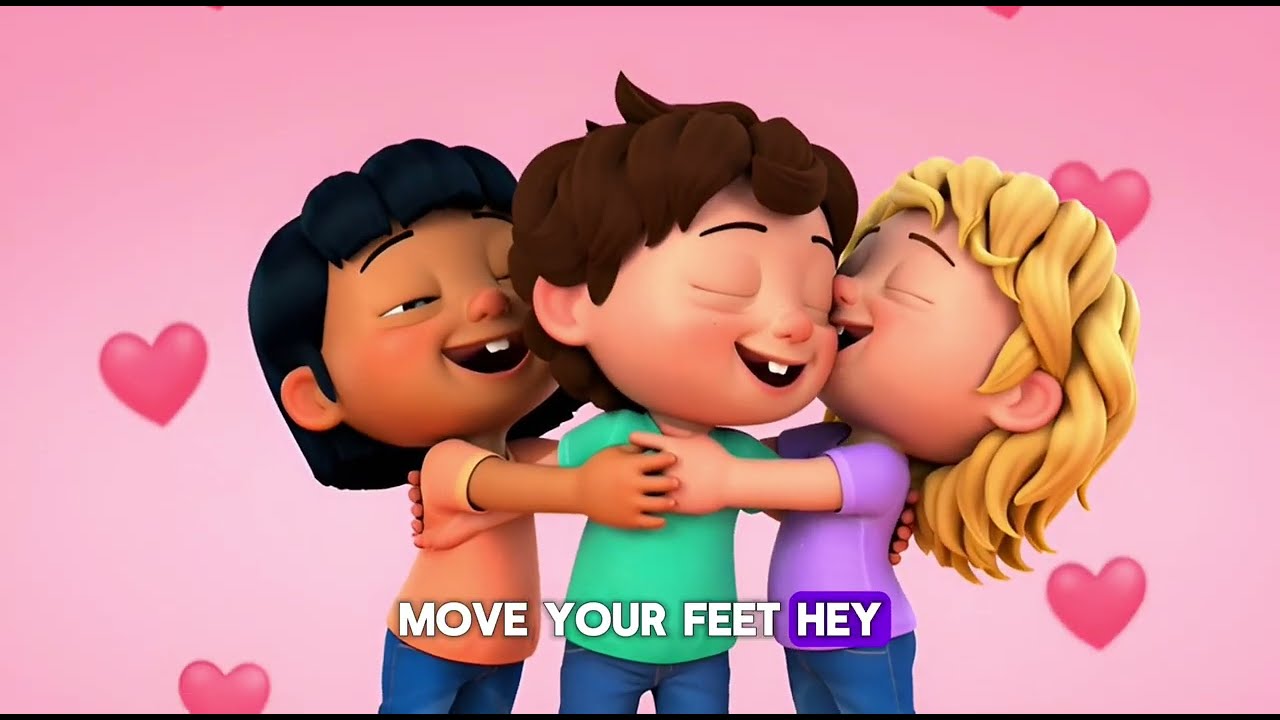 If You’re Happy and You Know It 👏 | Fun Kids Song | 3D Cartoon Nursery Rhymes for Toddlers