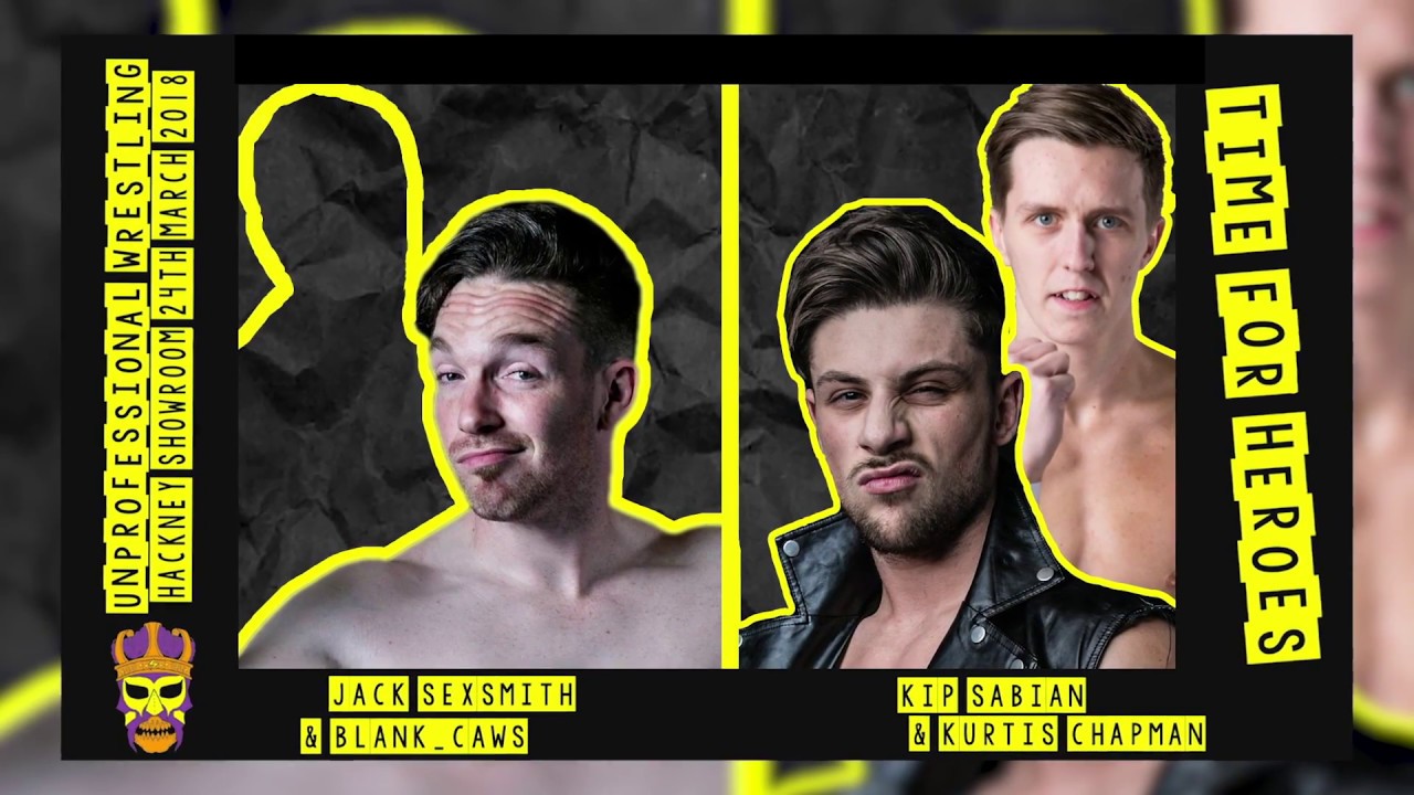 THE SUPER BAD CONTENDERS vs. THE STRANGE BEDFELLOWS // UNPRO WRESTLING // TIME FOR HEROES