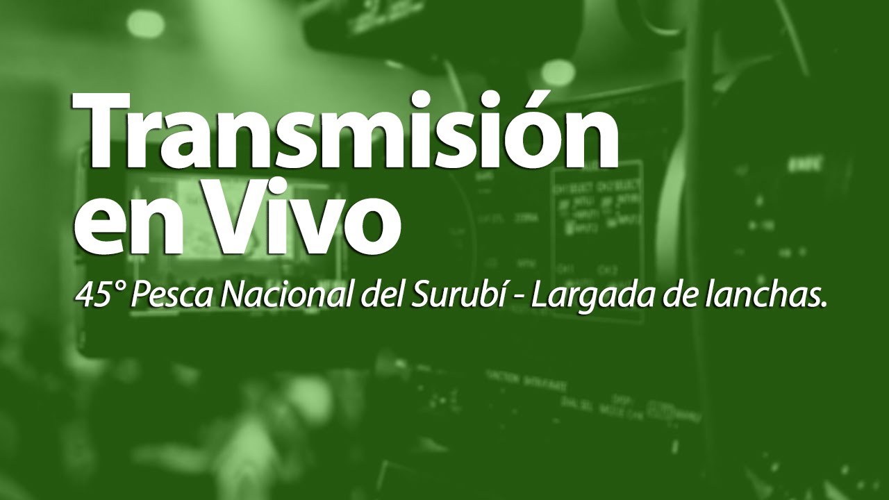 45° Pesca Nacional del Surubí - Largada de lanchas.