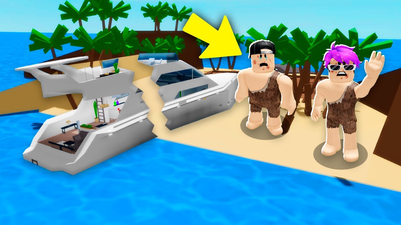 I SHIPWRECKED ON AN ISLAND in BROOKHAVEN RP..