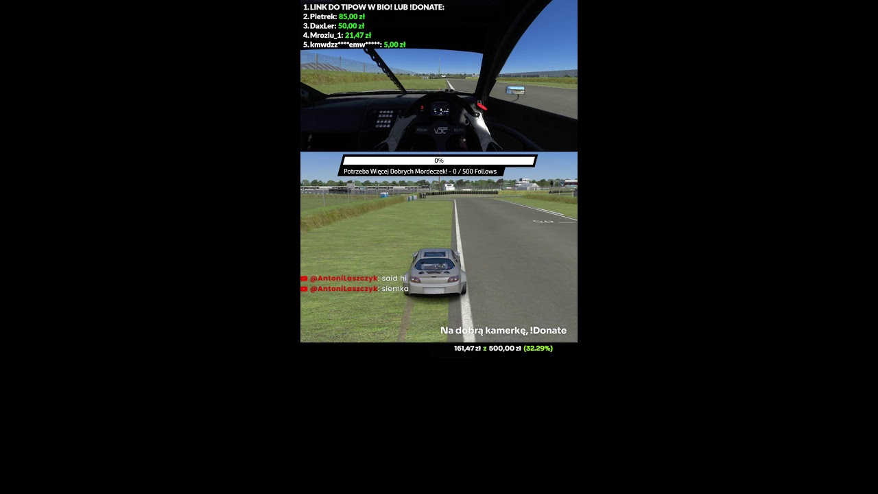 NAUKA DRIFTU w Assetto Corsa: totalna KOMPROMITACJA? (Dzień 32) | !donate !socjale !komendy