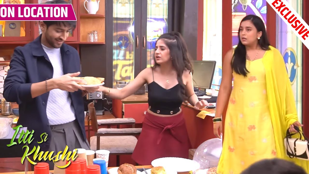 Itti Si Khushi | Virat Aur Dhurvi Ne Anvi Ke Cafe Ka Kiya Bura Haal | On Location