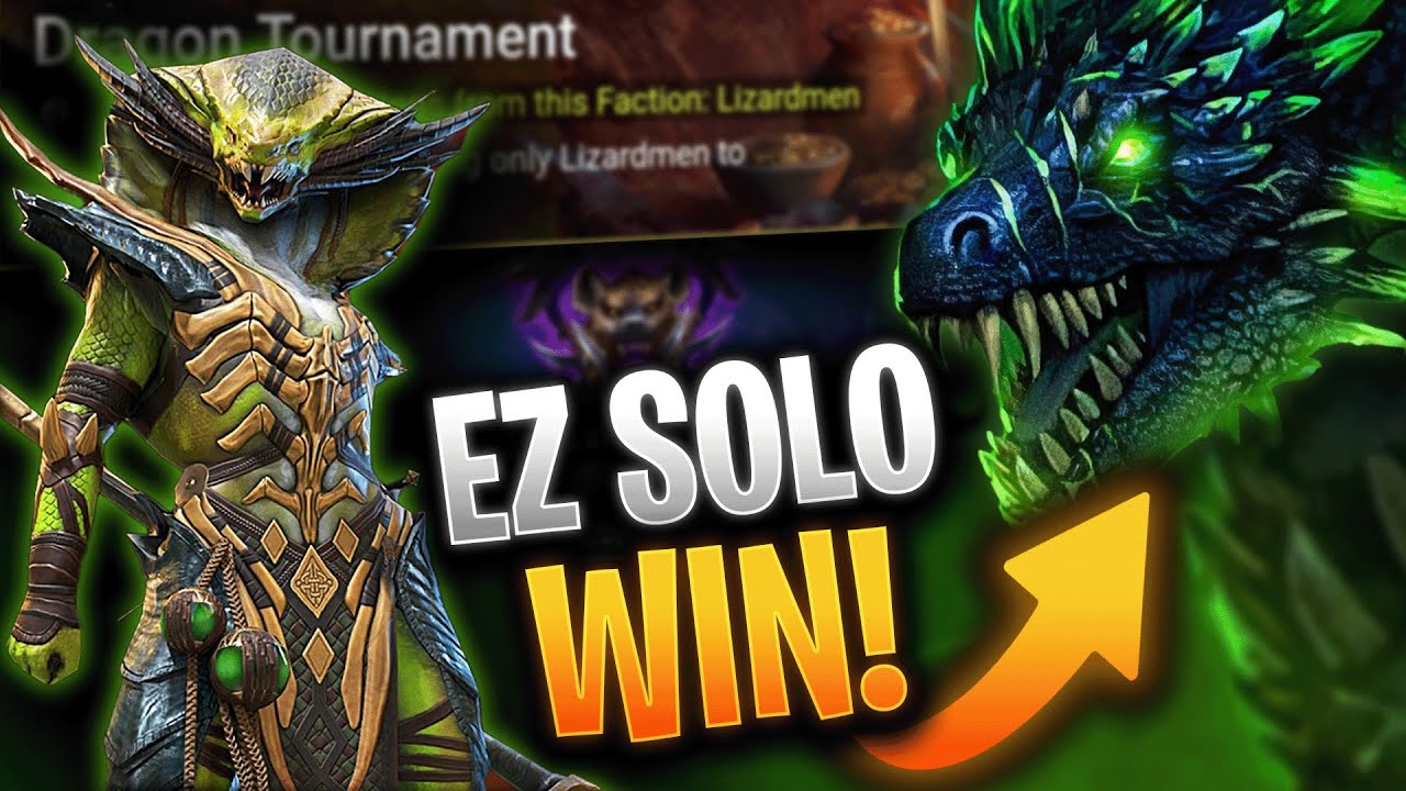 TRIPLE DIP! Venomage Solo Dragon = FAST & EASY Points In 3 Events! | Raid Shadow Legends