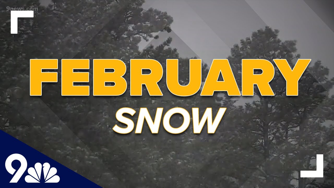 It has snowed in Denver 11 of 18 days in February so far