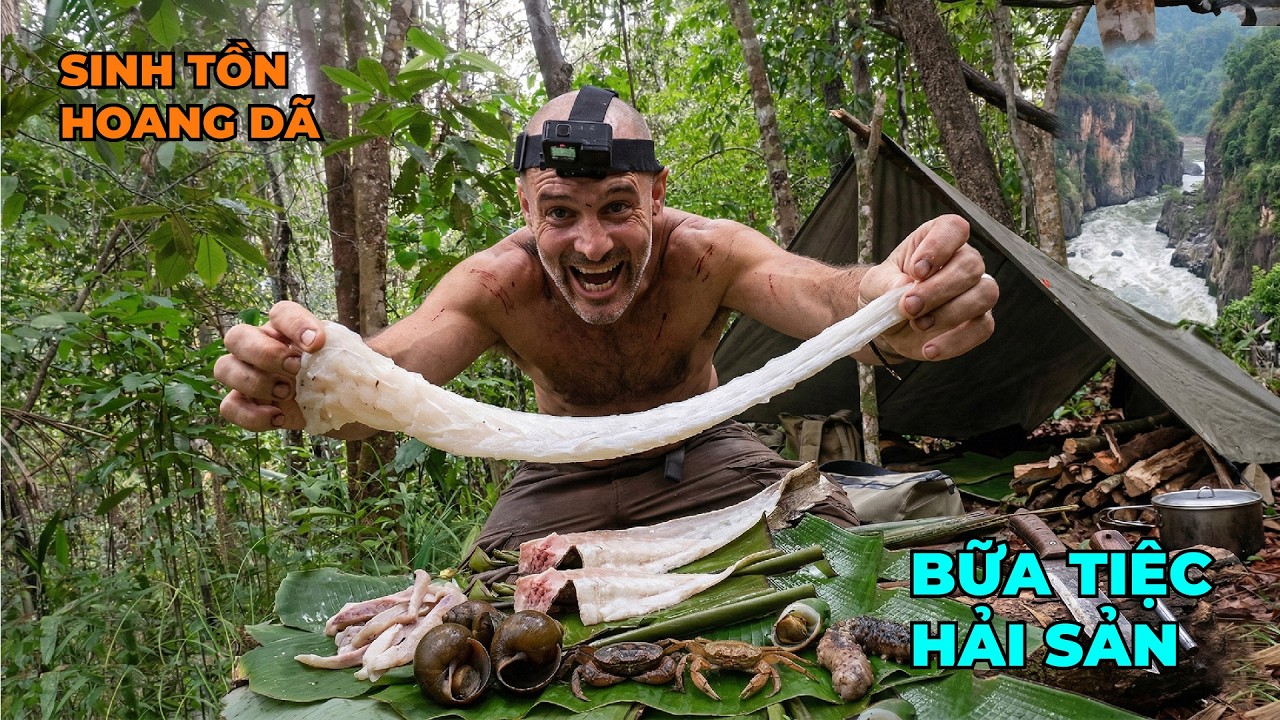 Phía sau những bữa tiệc hải sản: Những giây phút đối đầu tử thần của Ed Stafford