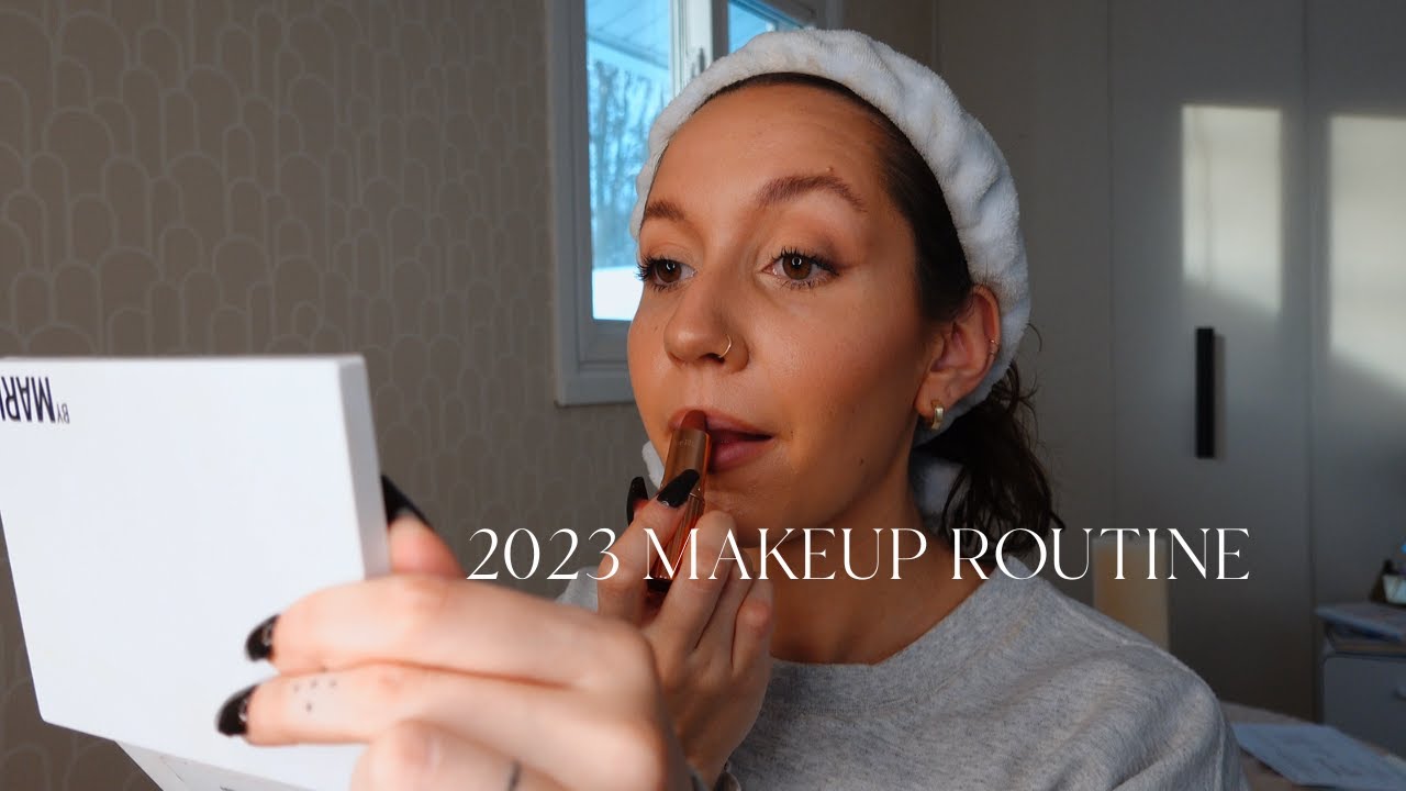 my 2023 makeup routine get ready with me!