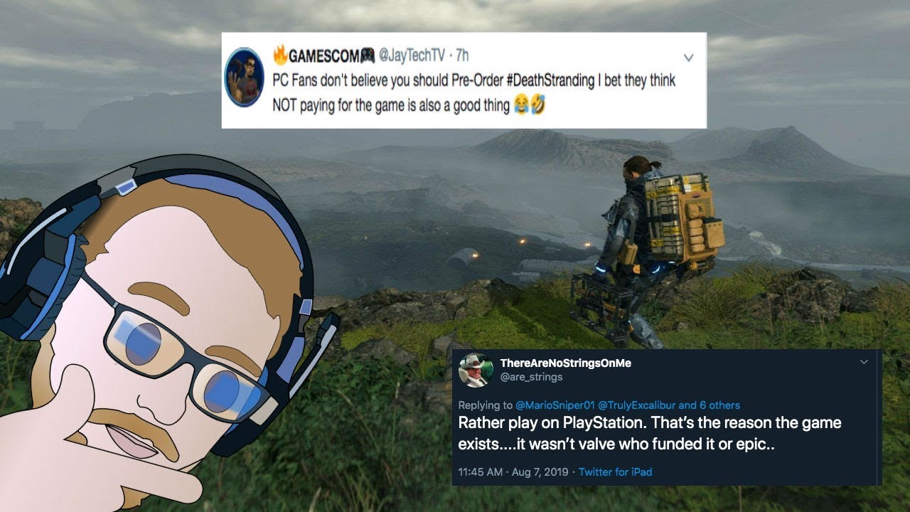 Sony Ponies Panic Over Death Stranding Possibly Going to PC