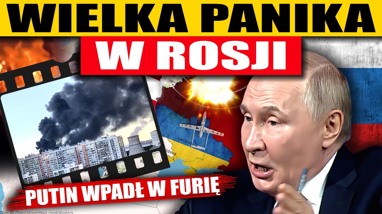 WIELKA PANIKA W ROSJI - PUTIN WPADŁ W FURIĘ