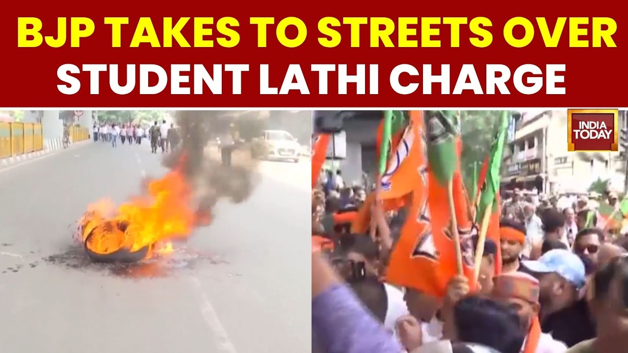 Jharkhand Bandh: BJP Protest Erupts In Ranchi Over Police Action On Students | JPSC-JSSC Row