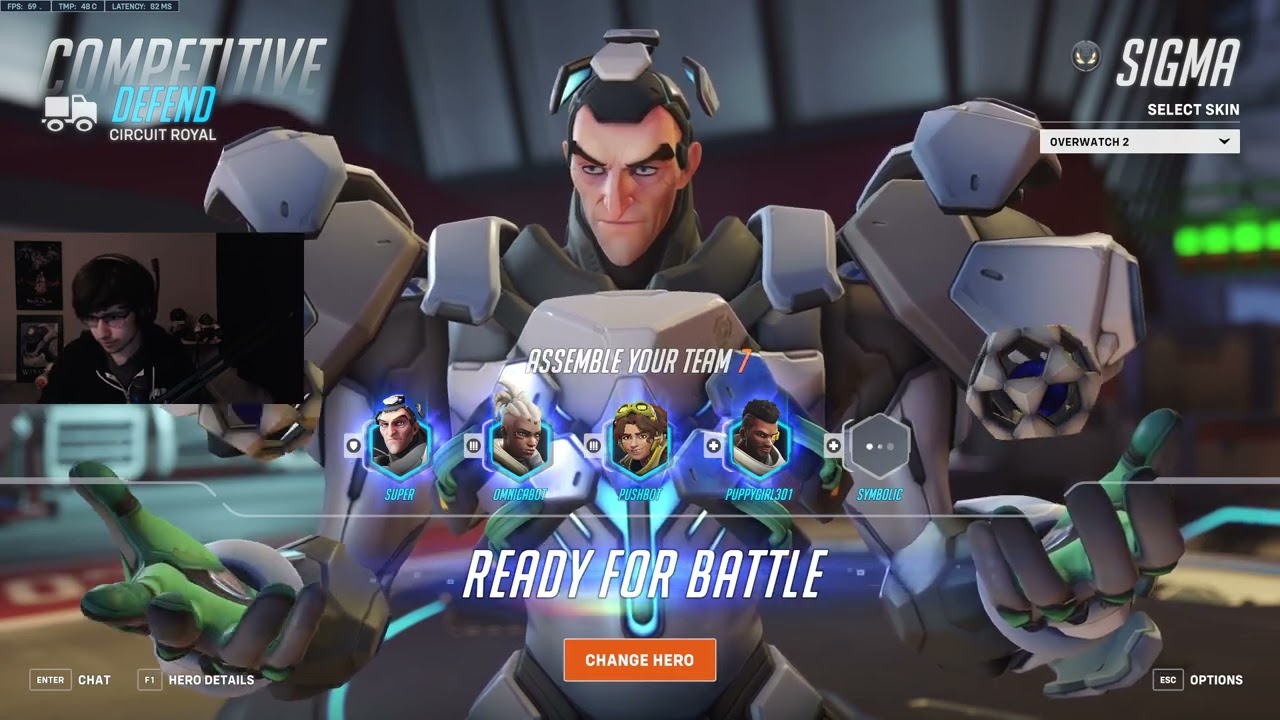 20K DMG! SUPER SIGMA OVERWATCH 2 GAMEPLAY SEASON 10 TOP 500