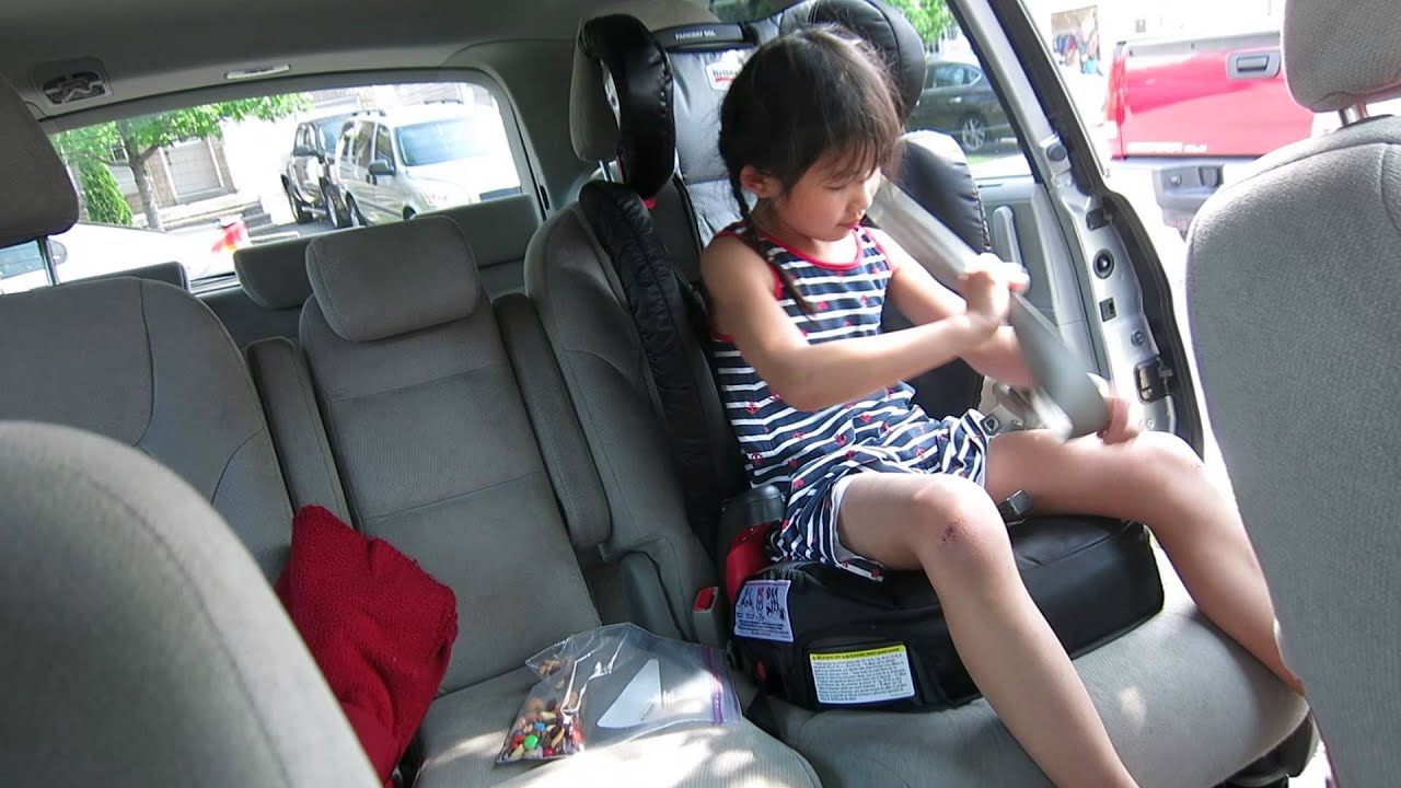 Hannah's New Booster Seat  June 2015, 6yo