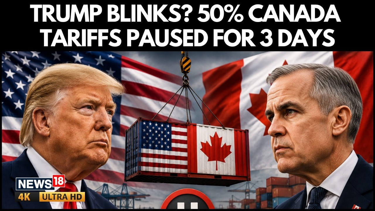 Трамп приостановил 50% пошлин на товары из Канады на 3 дня после торговой сделки | Что будет даль...