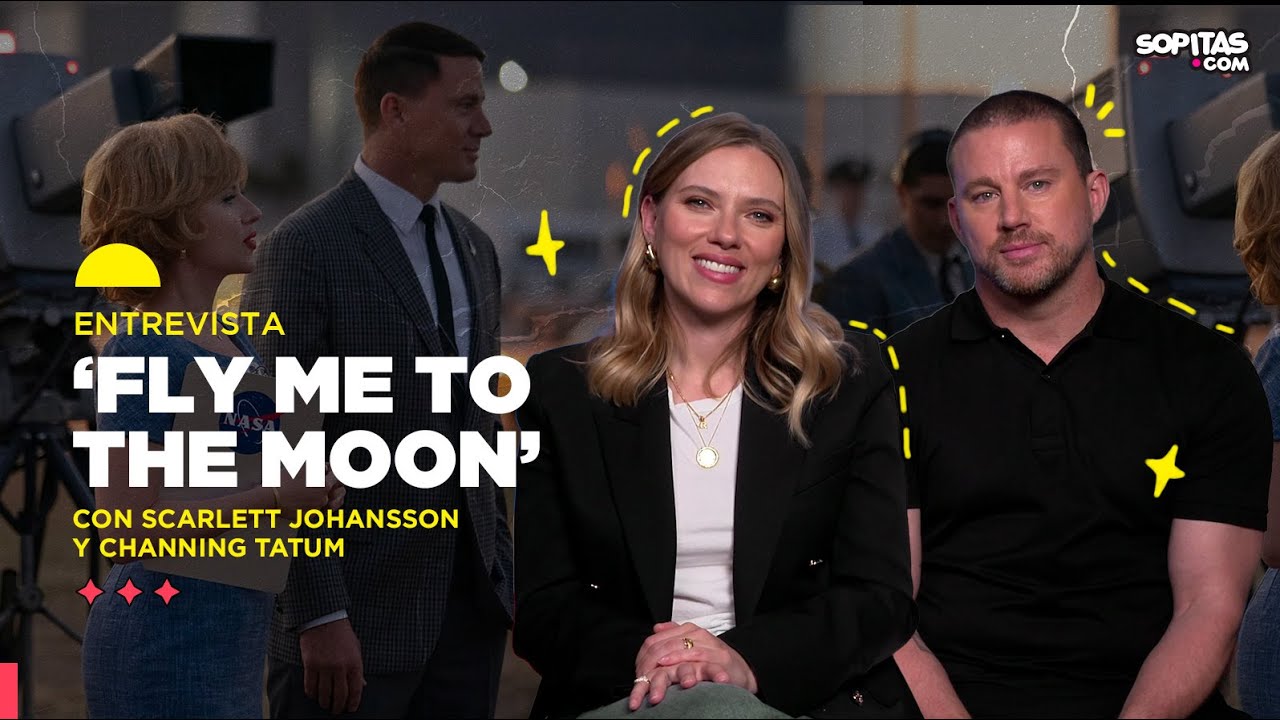 Entrevista | Scarlett Johansson y Channing Tatum en Fly Me To The Moon