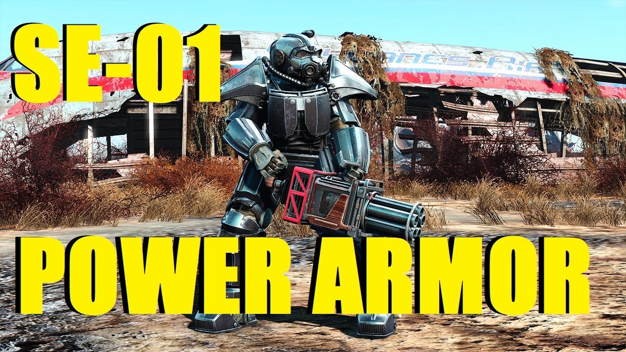 Fallout 4 Mod Review - SE-01 Power Armor